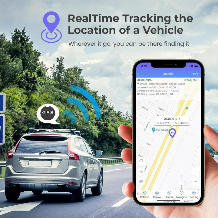 Skanto | Mini Magnetisk GPS Tracker for Enkel Lokaliseringsovervåking
