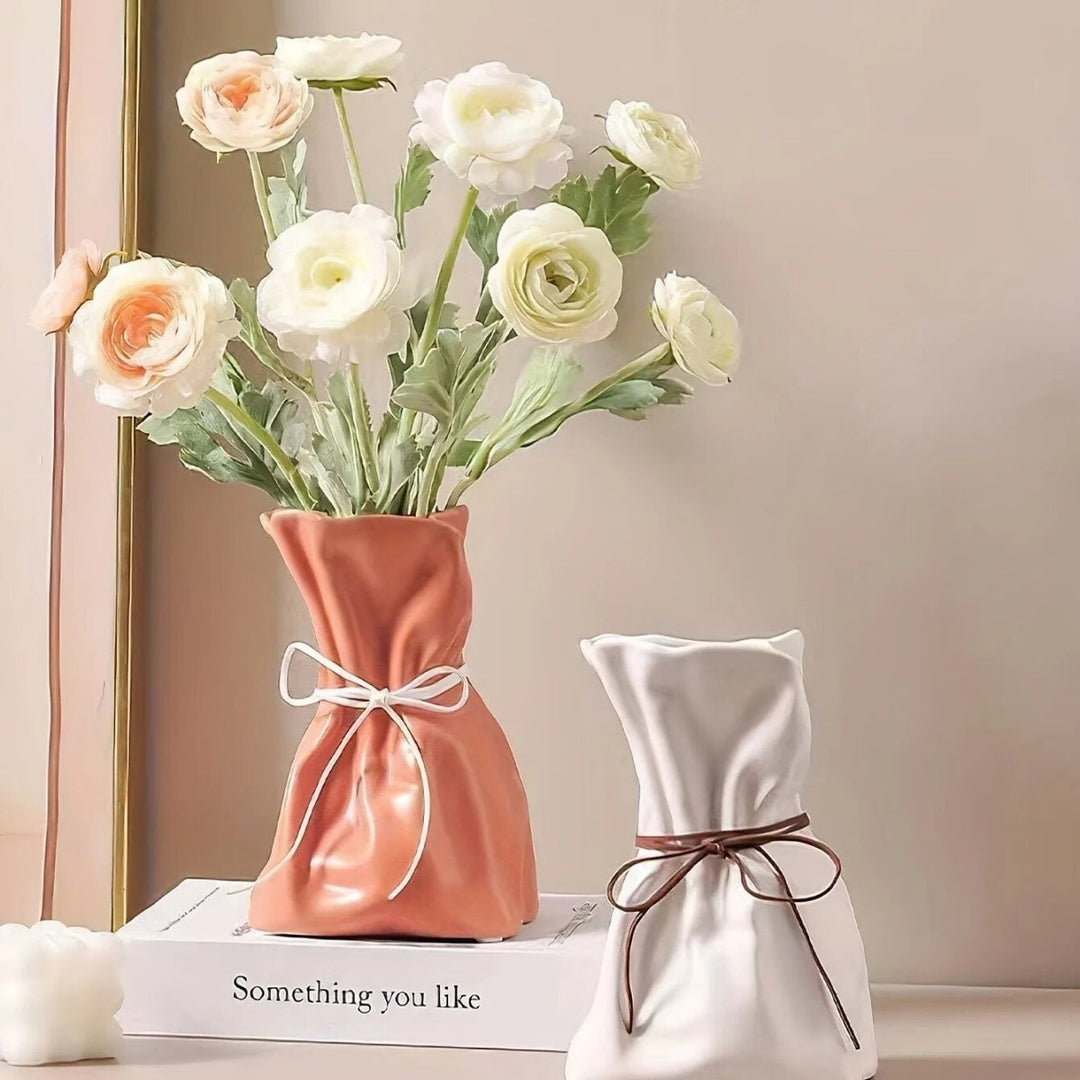Skanto | Elegant vase - Resirkulert - Raffinert design - Miljøvennlig og chic