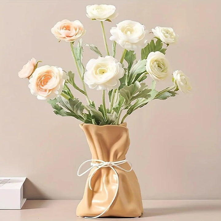 Skanto | Elegant vase - Resirkulert - Raffinert design - Miljøvennlig og chic