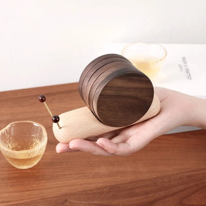Snigleunderlag - Unik sjarm - Kaffeepause dekorere - Elegant og funksjonell | Skanto