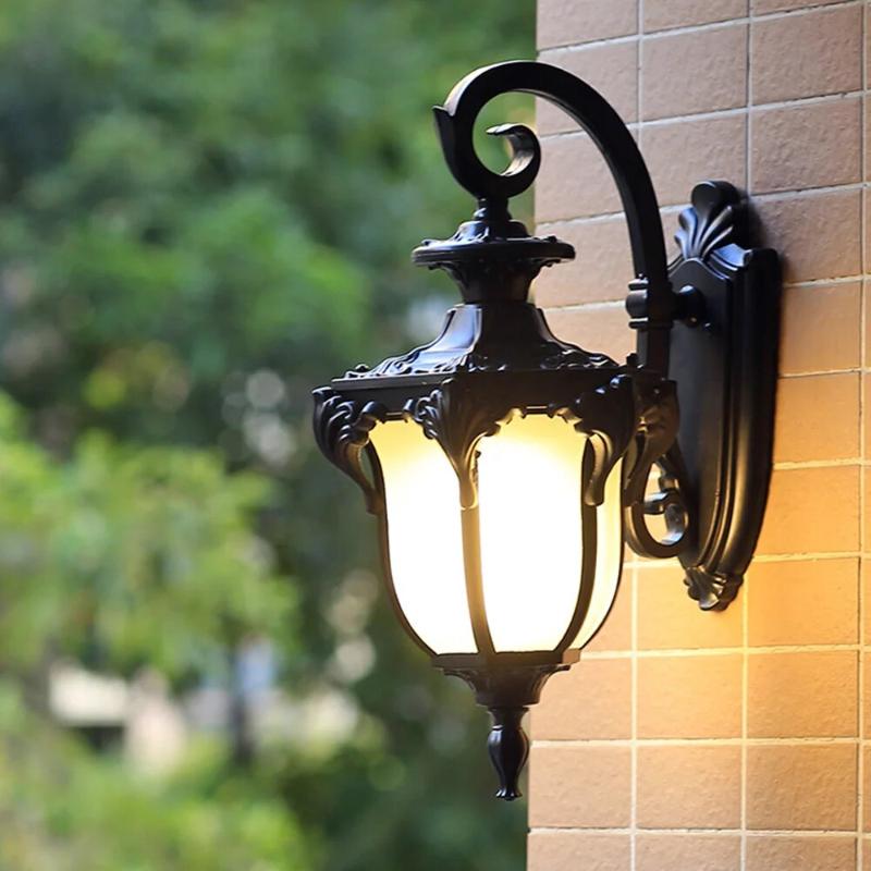 Vintage utendørslampe – Perfekt for elegante terrasser | Skanto