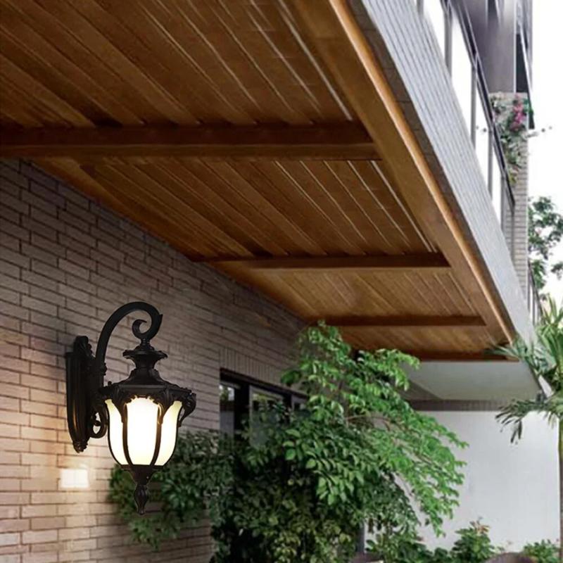 Vintage utendørslampe – Perfekt for elegante terrasser | Skanto