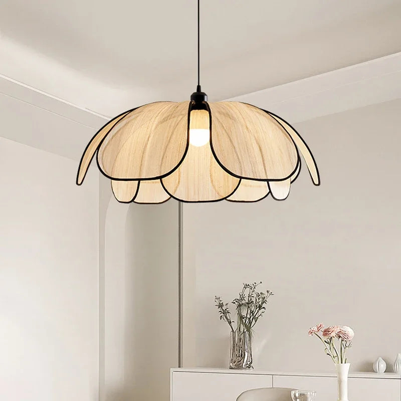 Rattan Pendellampe Tropisk Design – Naturlig Belysning for Stue & Spisestue | Skanto