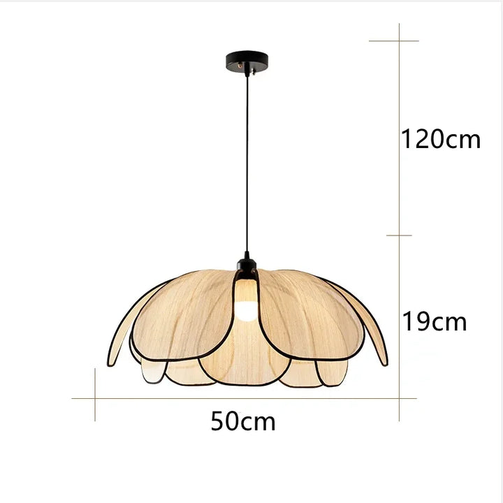 Rattan Pendellampe Tropisk Design – Naturlig Belysning for Stue & Spisestue | Skanto