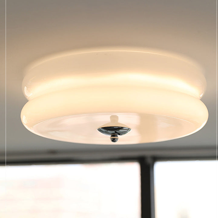 Dansk taklampe i Bauhaus stil - Elegant aura lampe til stue & soverom | Skanto