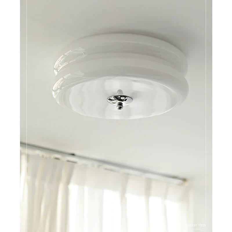 Dansk taklampe i Bauhaus stil - Elegant aura lampe til stue & soverom | Skanto