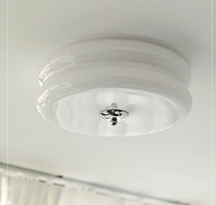 Dansk taklampe i Bauhaus stil - Elegant aura lampe til stue & soverom | Skanto