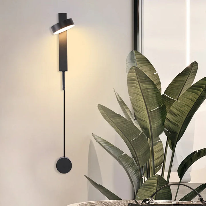 Moderne LED Vegglampe med Minimalistisk Design for Gang eller Stue | Skanto