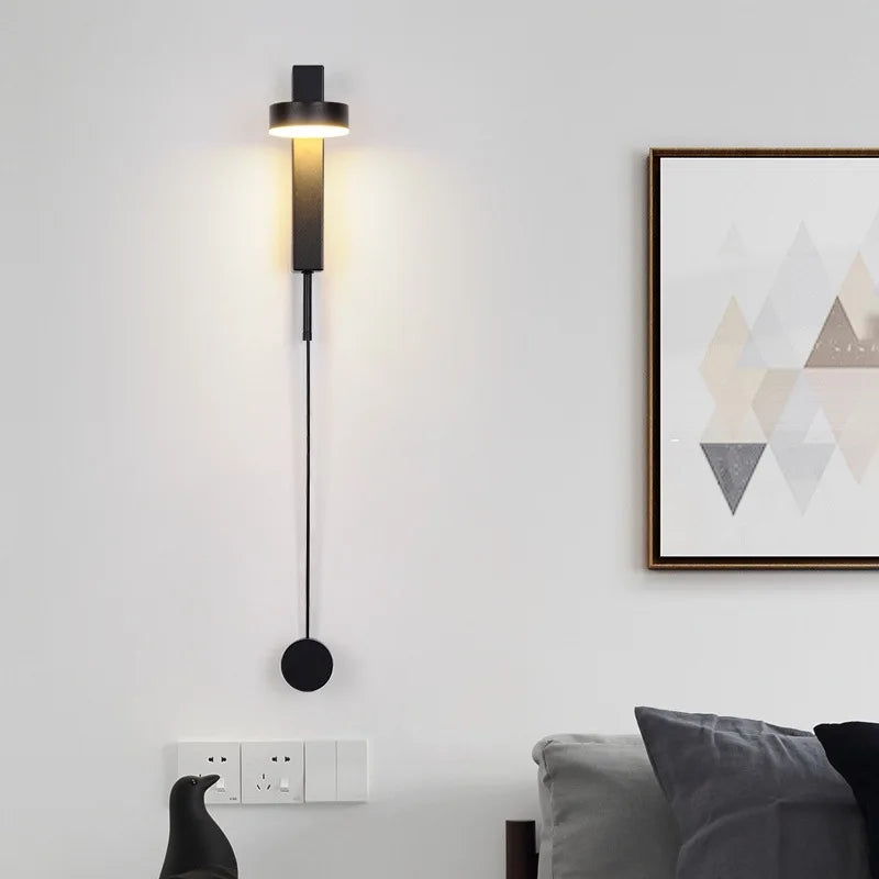 Moderne LED Vegglampe med Minimalistisk Design for Gang eller Stue | Skanto