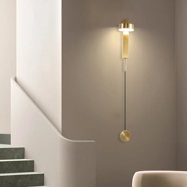 Moderne LED Vegglampe med Minimalistisk Design for Gang eller Stue | Skanto