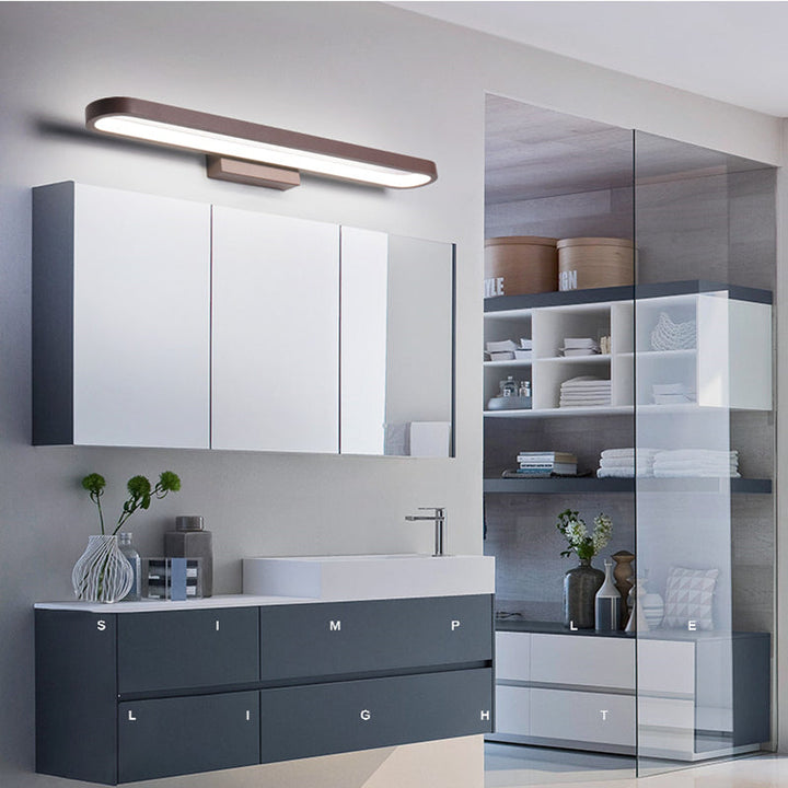 Moderne LED Vegglampe for Bad - Tynn Interiørlys | Skanto