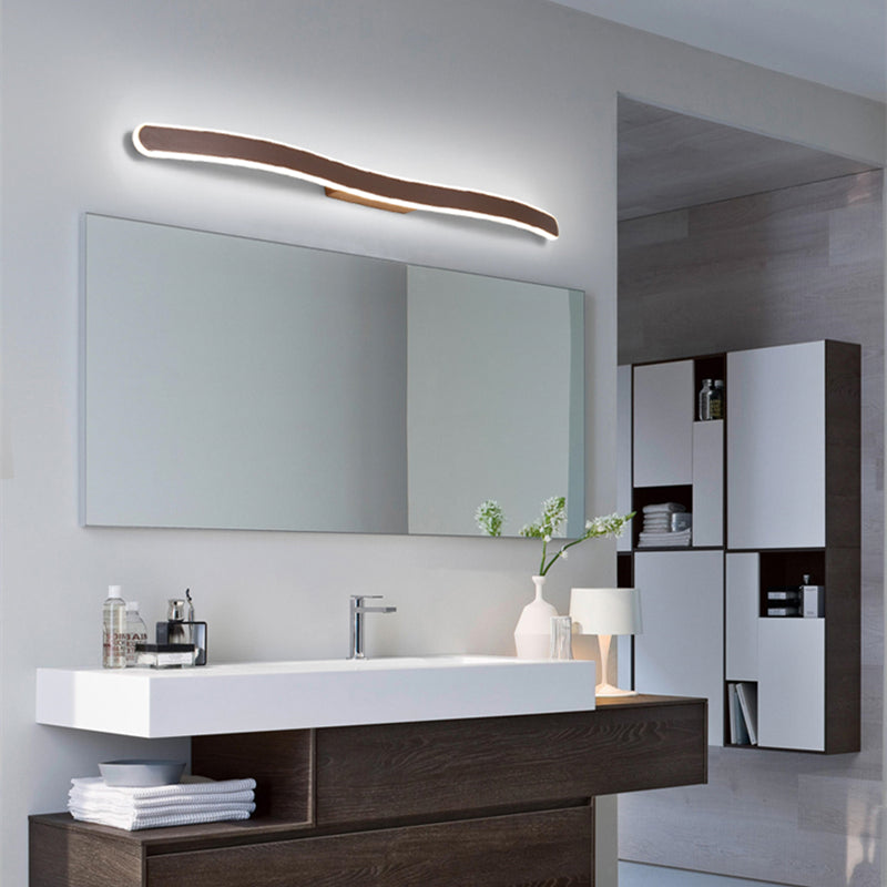 Moderne LED Vegglampe for Bad - Tynn Interiørlys | Skanto