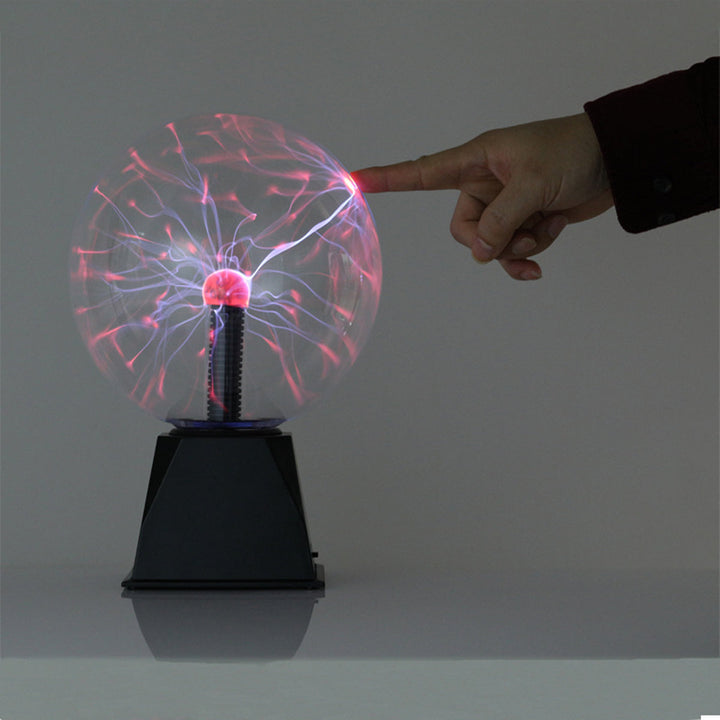 Interaktiv plasma lampe med berøringskontroll – dekorativ nattlys for barn og voksne | Skanto