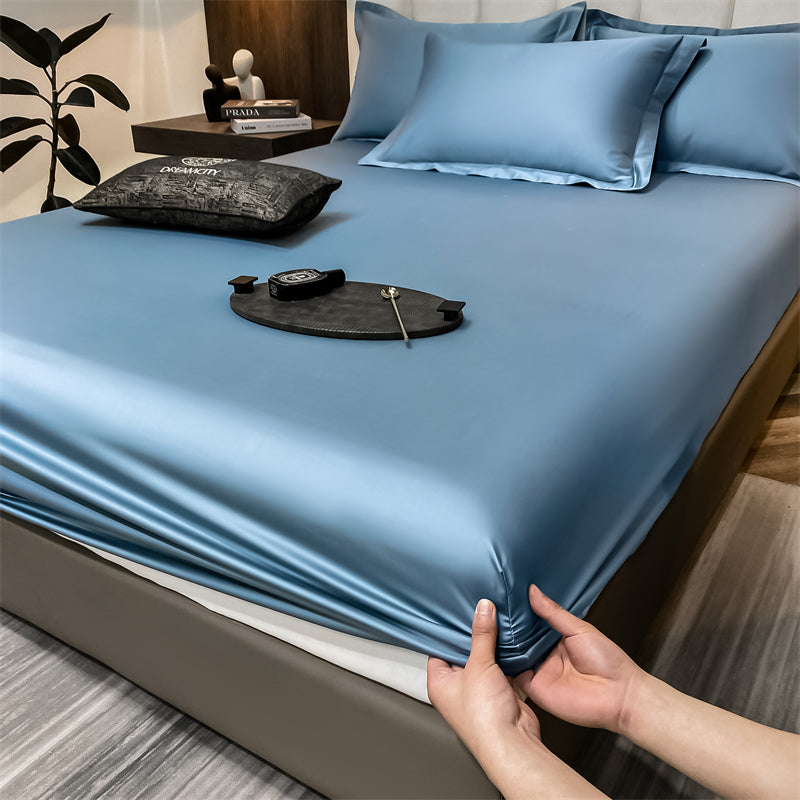 Skanto | CottonComfort Fitted Sheet | 100% Bomull, Pustende og Hudvennlig med Perfekt Passform