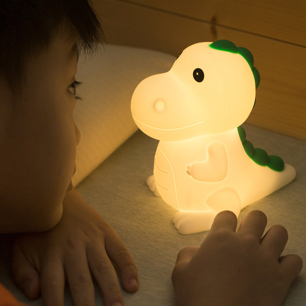 Søtt dinosaur nattlys for barn – Beroligende LED-lys til barnerommet | Skanto
