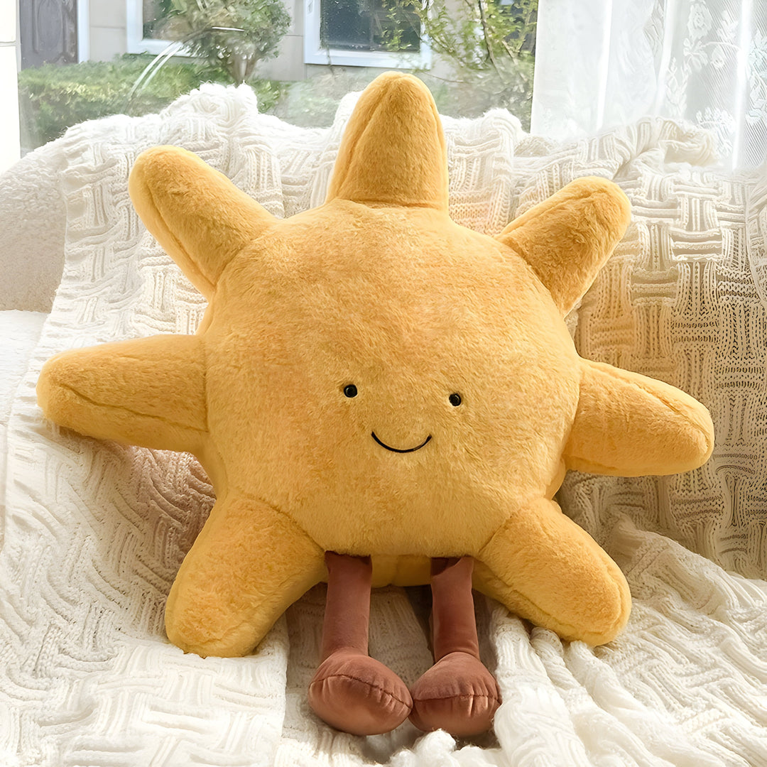 CloudMoon Pute - Myk Måne og Sol Tatami Pute | Skanto