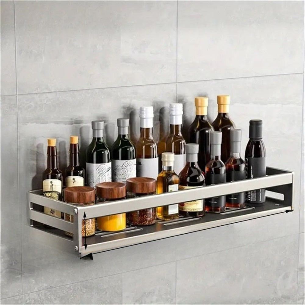 Skanto | Elegant Aluminium Vegghylle for Krydder