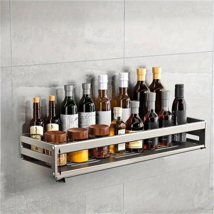 Skanto | Elegant Aluminium Vegghylle for Krydder