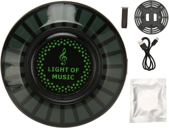 Auto Sound Pickup Light | Portable RGB Moro på farten | Skanto