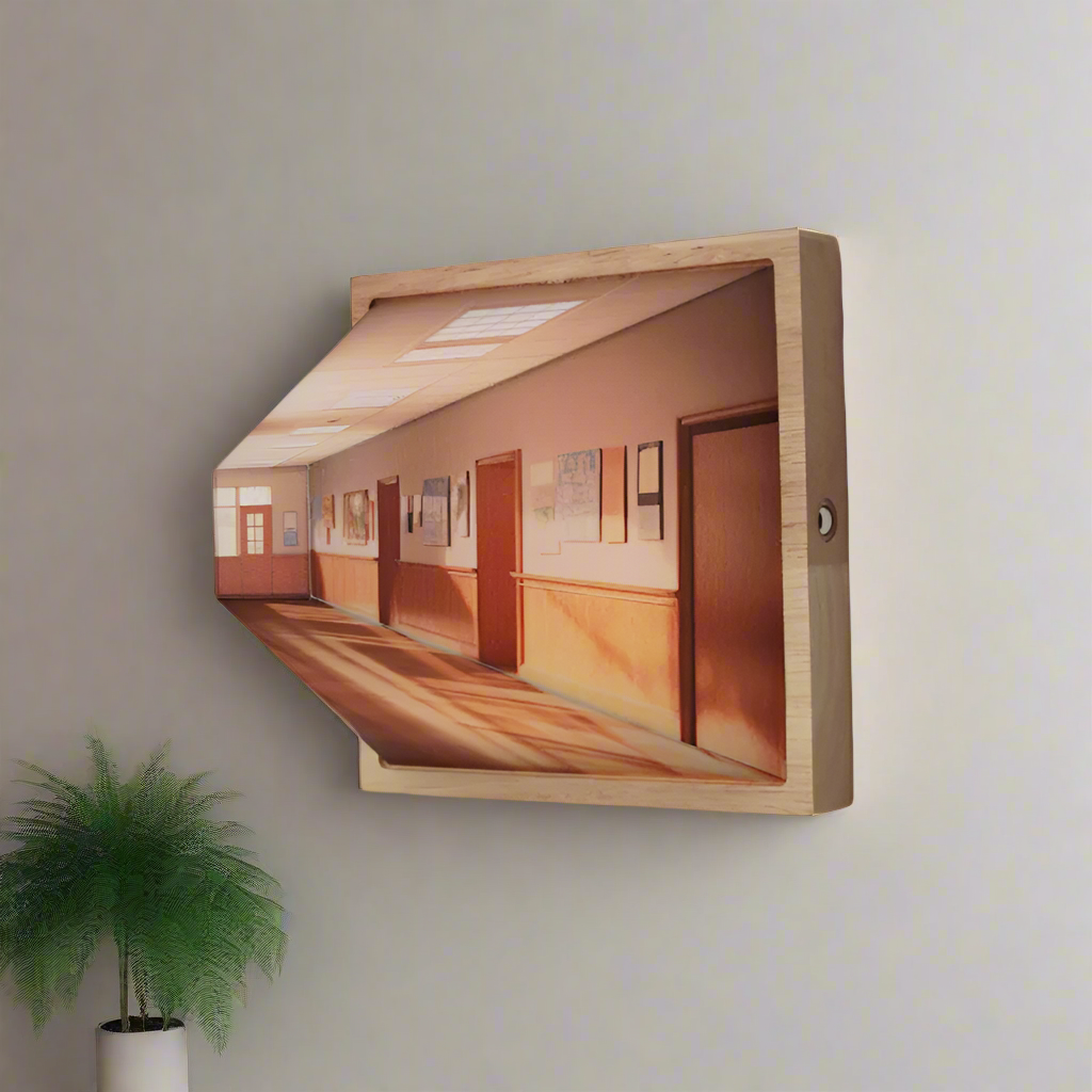 3D-Naked Eye Vision Vegglampe | Fantastisk Vegg Ambiance | Skanto