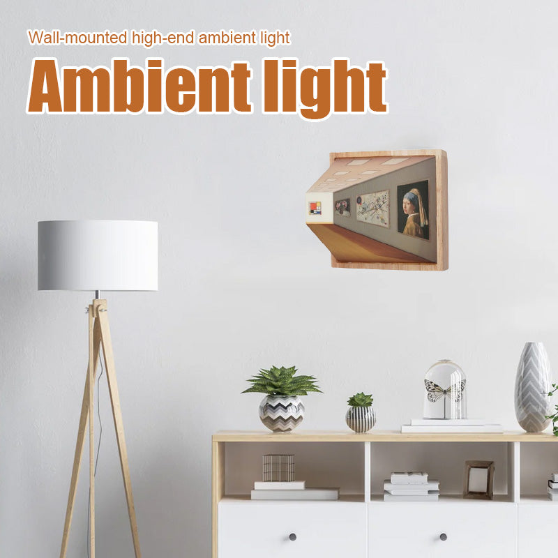 3D-Naked Eye Vision Vegglampe | Fantastisk Vegg Ambiance | Skanto