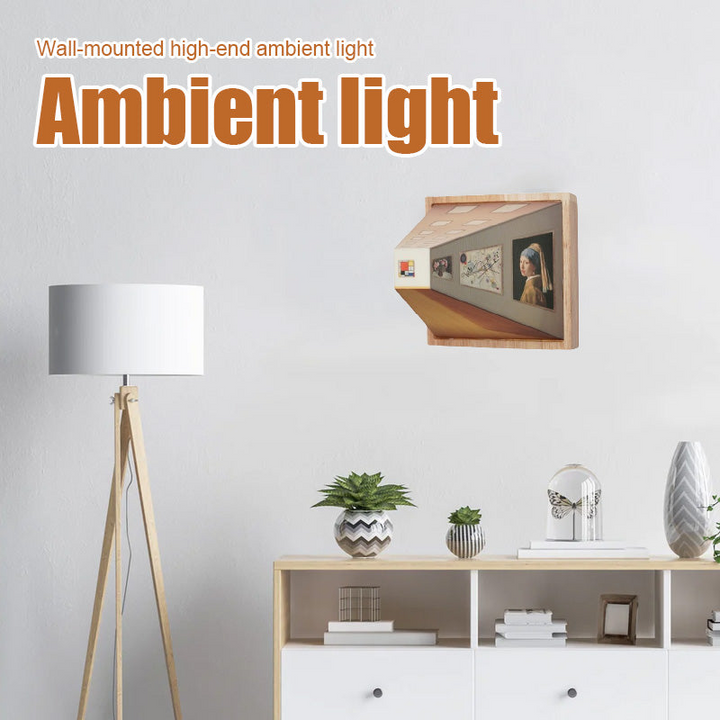 3D-Naked Eye Vision Vegglampe | Fantastisk Vegg Ambiance | Skanto