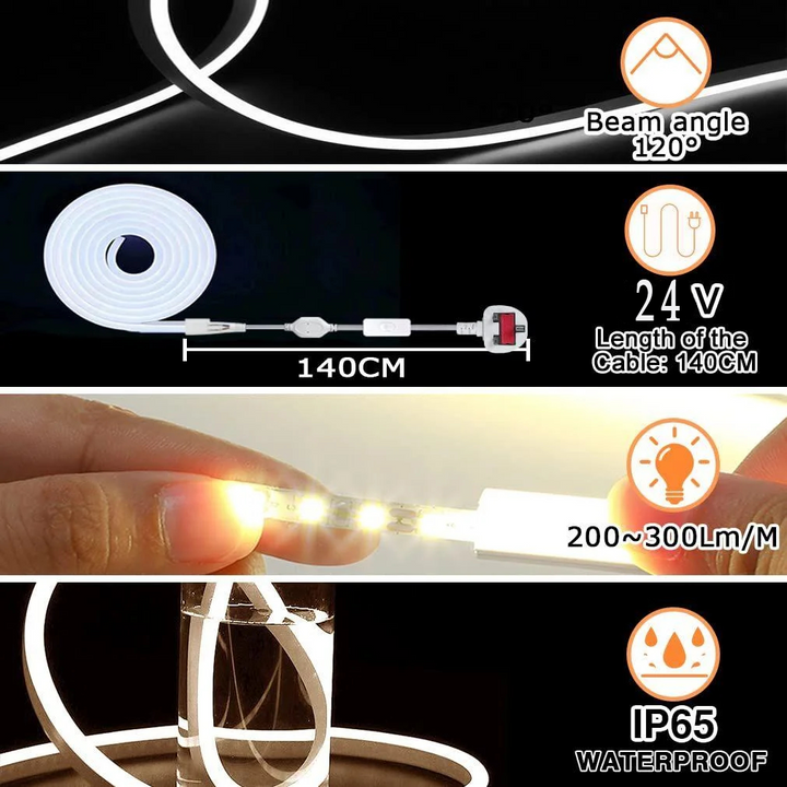 Fleksible Intelligente LED Lysstriper | Livlig, Tilpassbar og Morsom! | Skanto