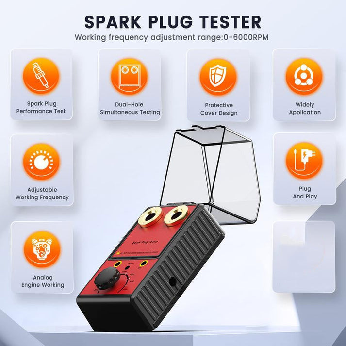 Tennpluggtester | Dobbel testfunksjon | Skanto