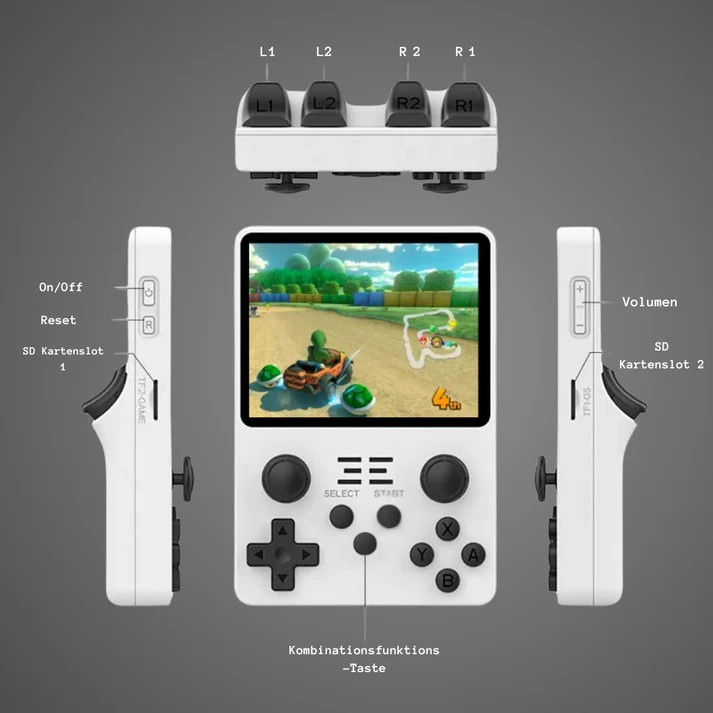 Retro Gaming Console | Bærbar, kraftig og full av nostalgi | Skanto