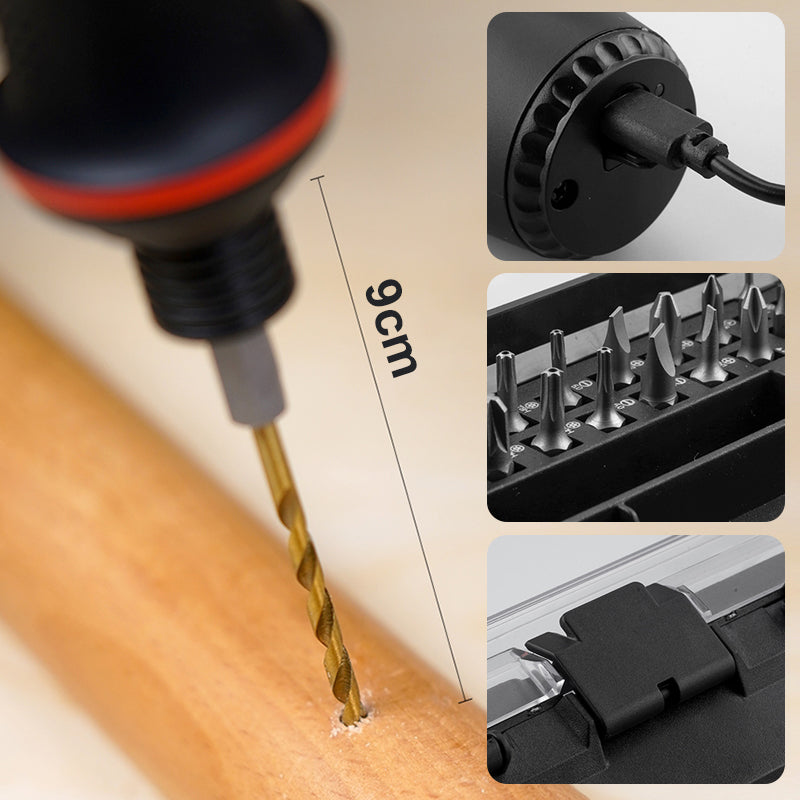 Smart Electric Screwdriver Kit | Gjør DIY-prosjekter en lek | Skanto