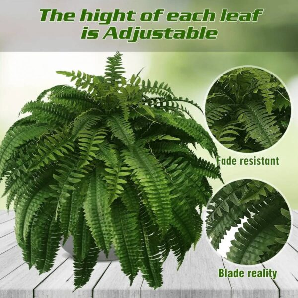 Skanto | UV Motstandsdyktig Livaktig Künstig Boston Bregne
