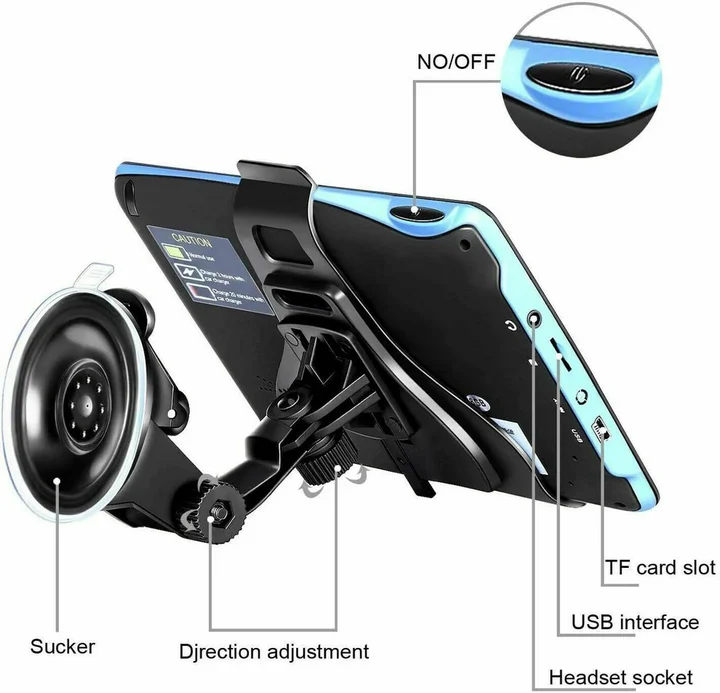 Skanto | 7" GPS Navigasjonssystem