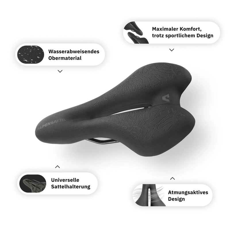 Ergonomisk sykkelsete | Ikke mer rygg- og rumpevondt | Skanto