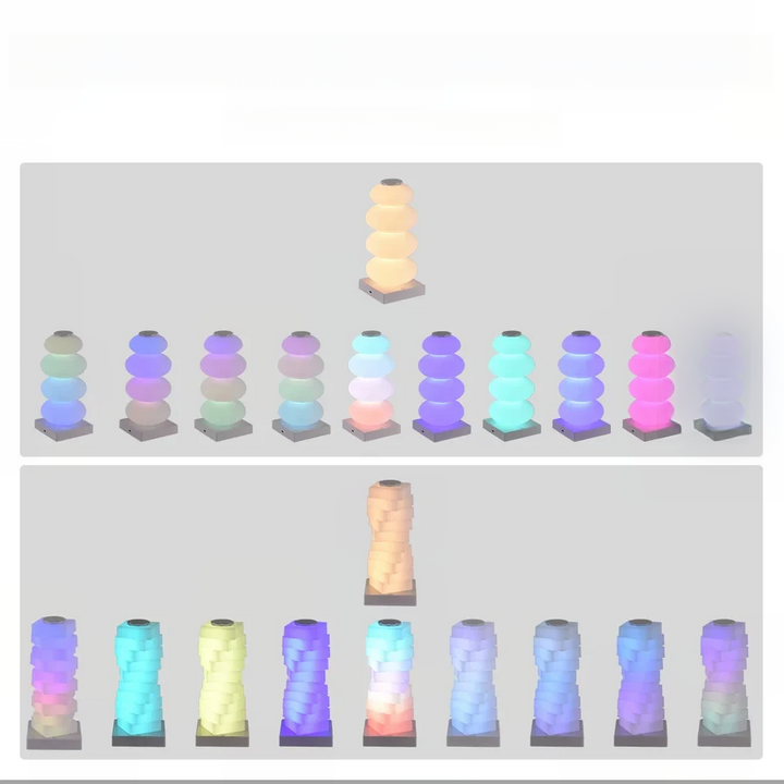 Skanto | RGB LED Nattbordlampe med Berøringskontroll