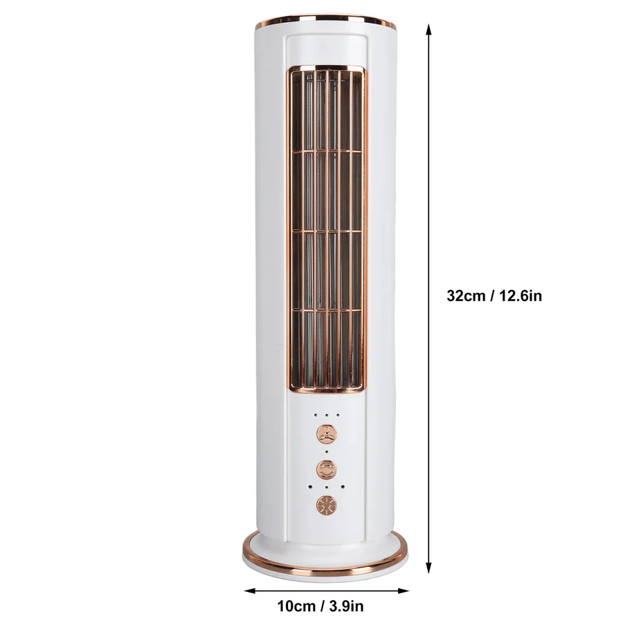 Skanto | Bladeless Desktop Air Conditioner Fan with Remote Control