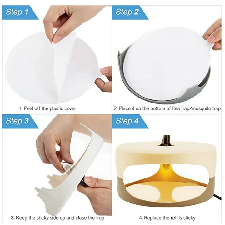 Skanto | Sticky Bed Bug Trap Refill Glue Boards