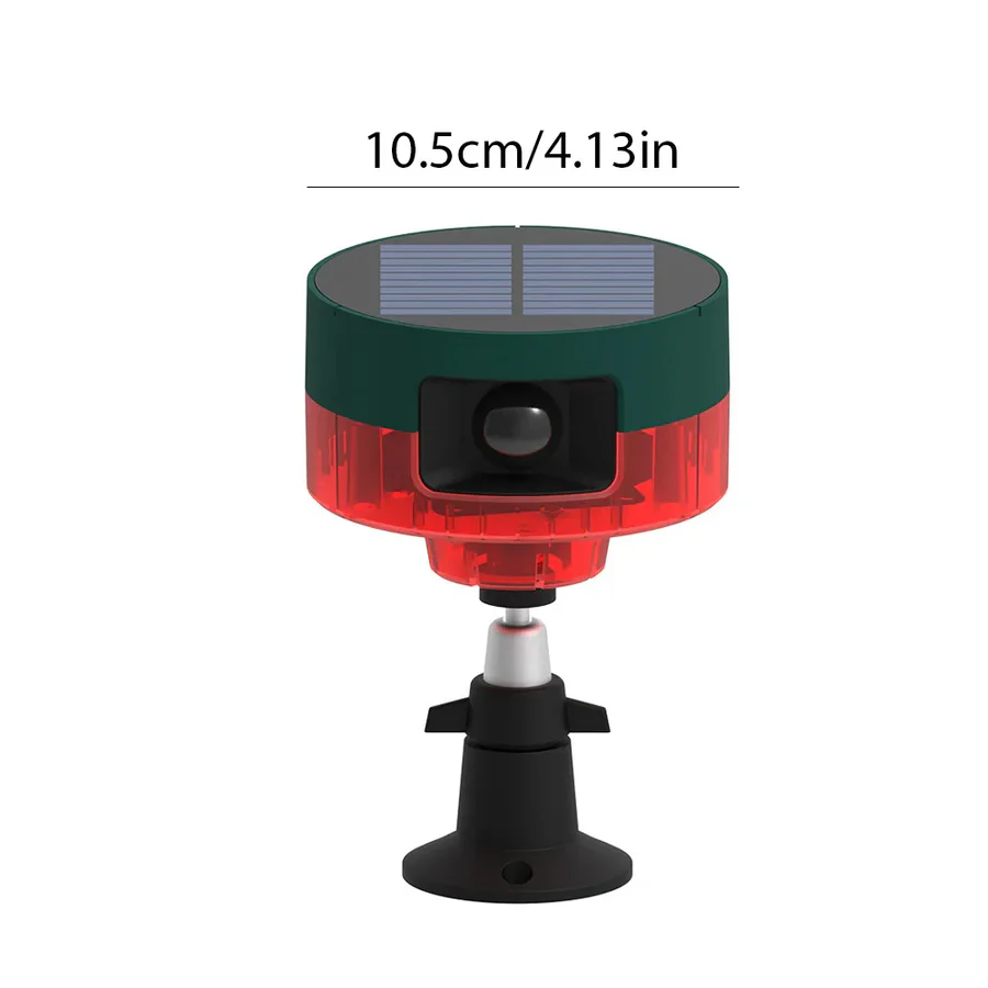Skanto | Solar Bird Repeller med Blinkende Lys