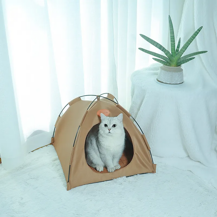 CoolPaws Telt | Luftig Komfort & Sikker Tilflukt | Skanto