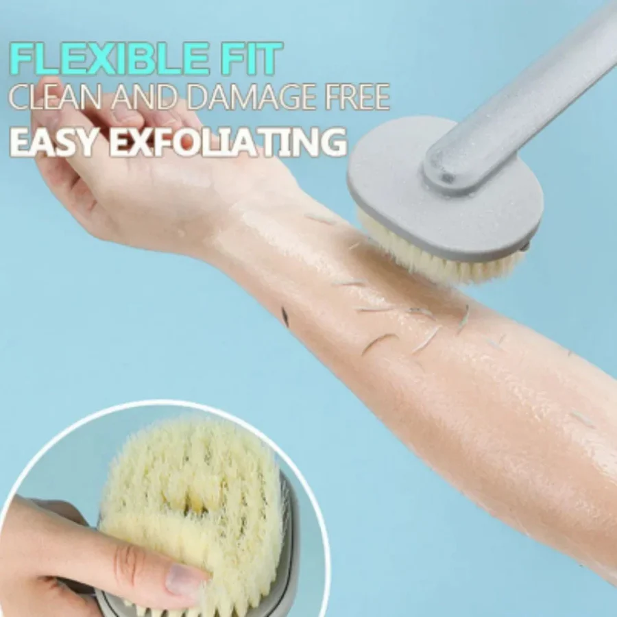 Rückenschrubber mit langem Griff für die Dusche