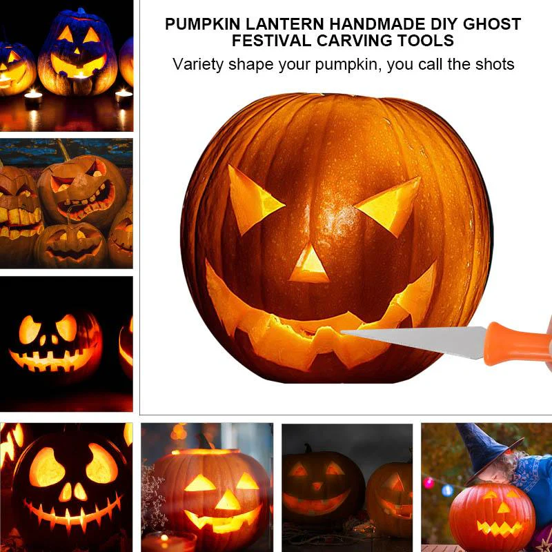 Skanto | Pumpkin Cutting Set Rustfritt Stål Kutteverktøy Sett