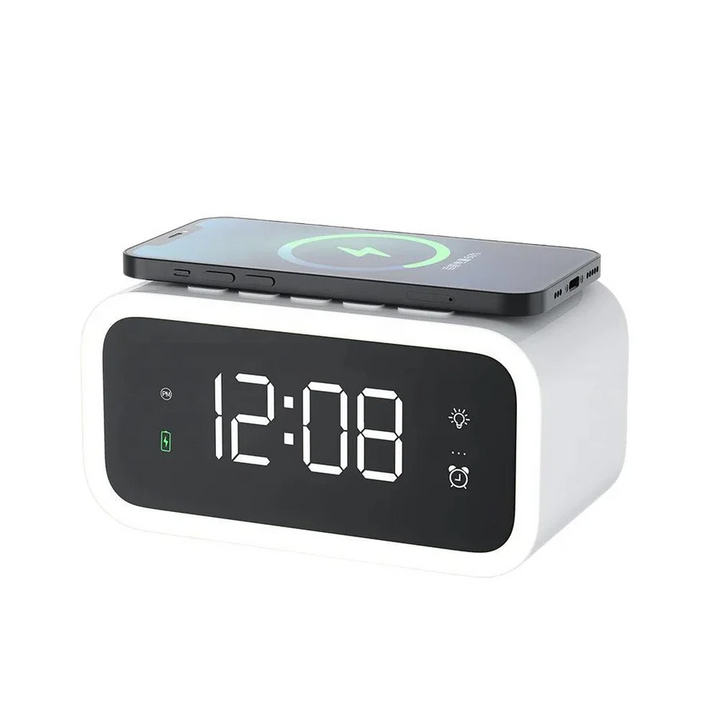 Skanto | 2 i 1 Vekkerklokke Multitid Digital Skjerm