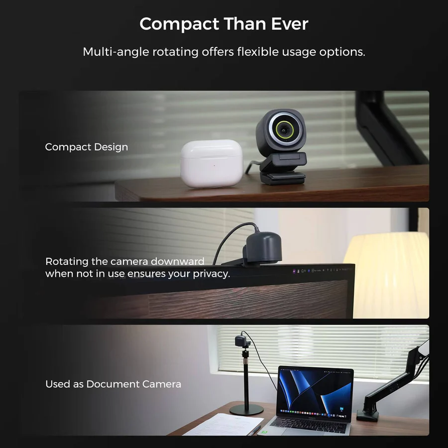 Skanto | 4K, 60fps Webcam for Streaming and Video Calls
