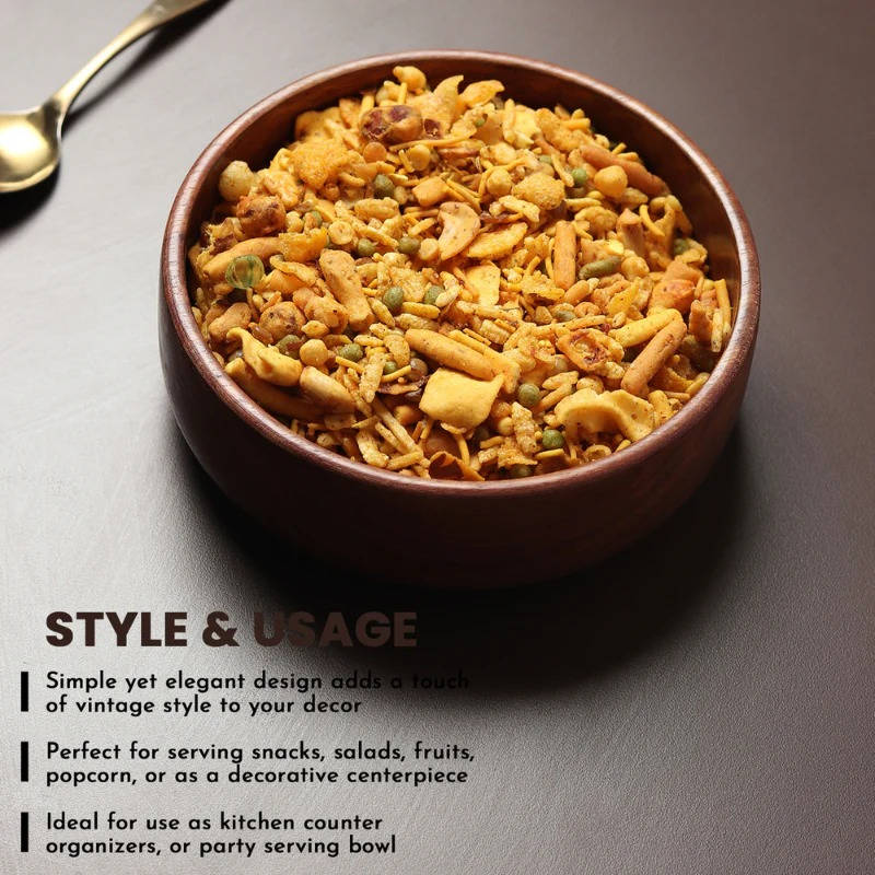 Skanto | Wood Bowl for Food