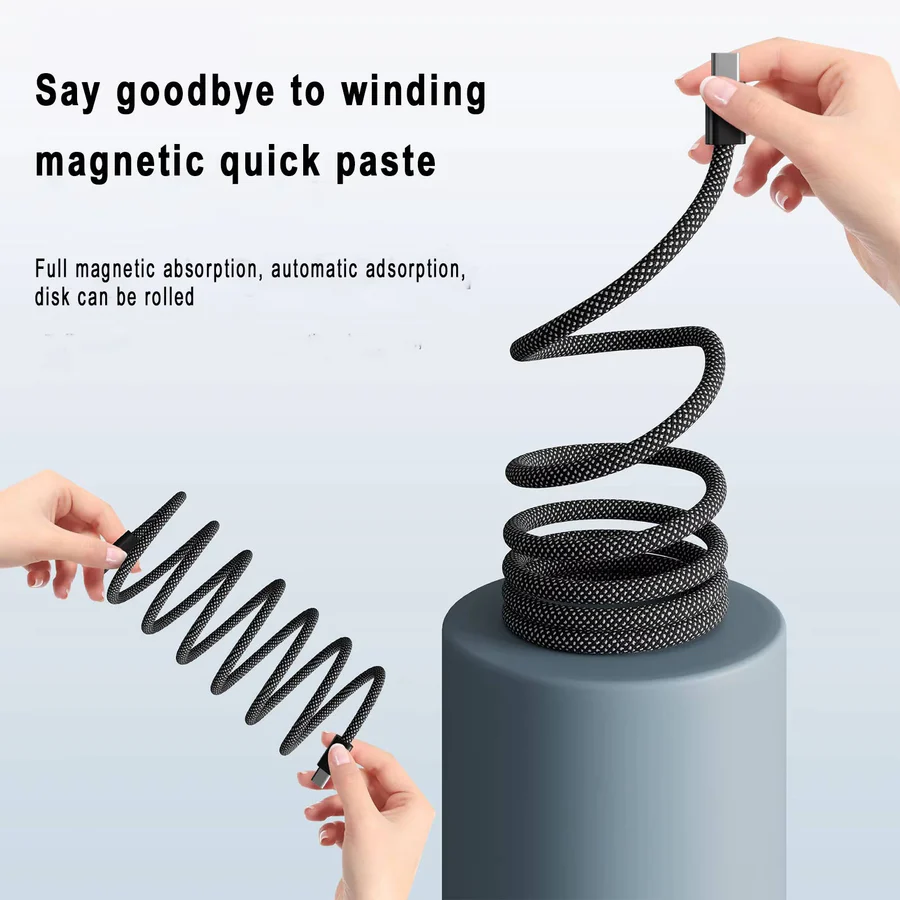 Skanto | Magnetisk Anti Floke Kabel Super Rask Lading