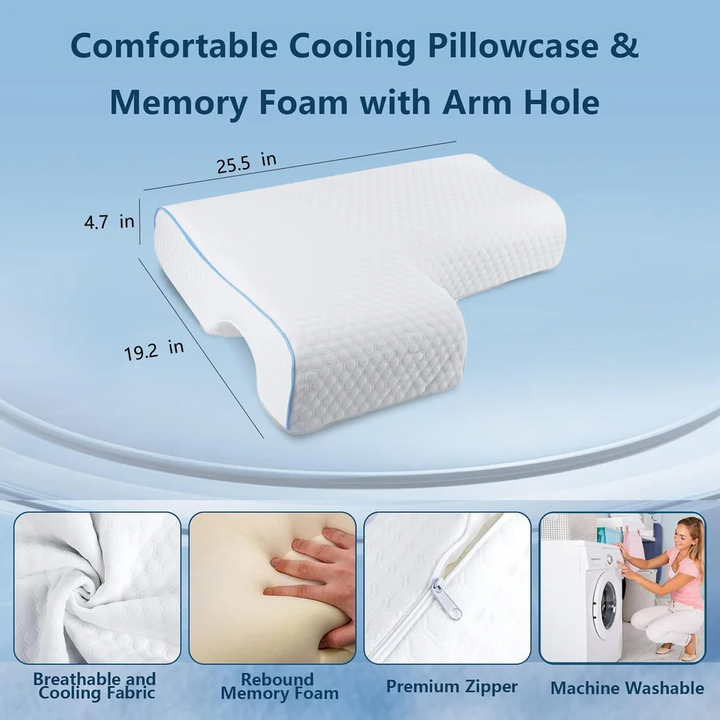 Skanto | Ortopedisk parpute med armtunnel for kosing