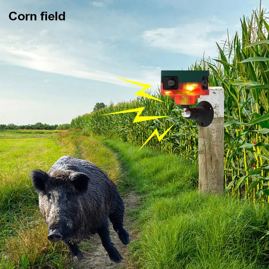 Norvo | 360 Grad Solrepeller for Due, Fugl, Villsvin, Kanin og Hjort