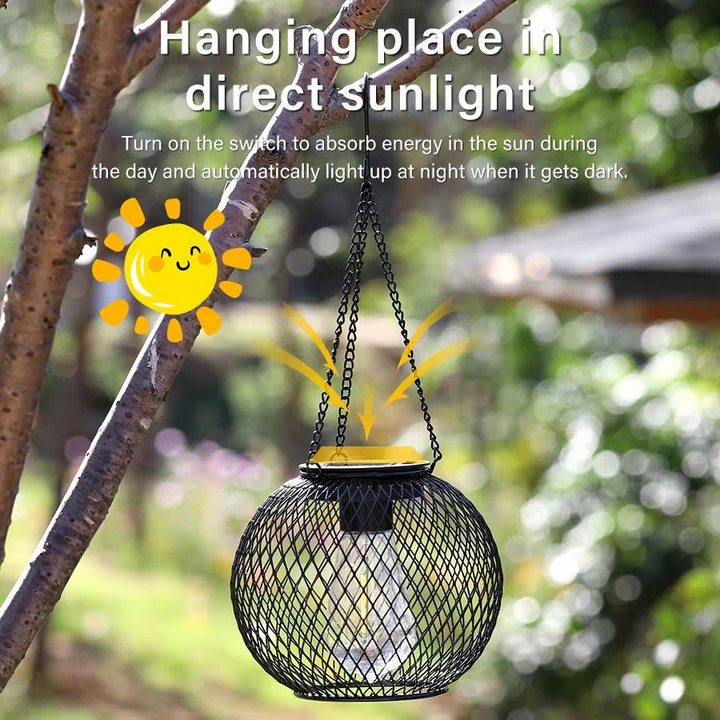 Skanto | Utendørs Solhengende Lantern