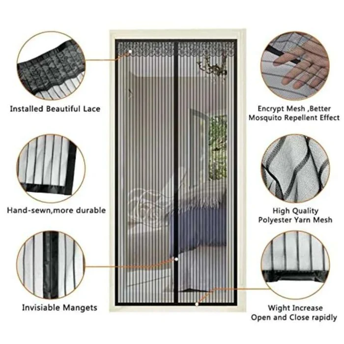 Skanto | Magnetisk Mesh Skjerm