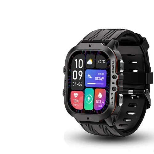 Norvo | Vanntett Smartklokke, Fitness Sporing, Bluetooth 5.0