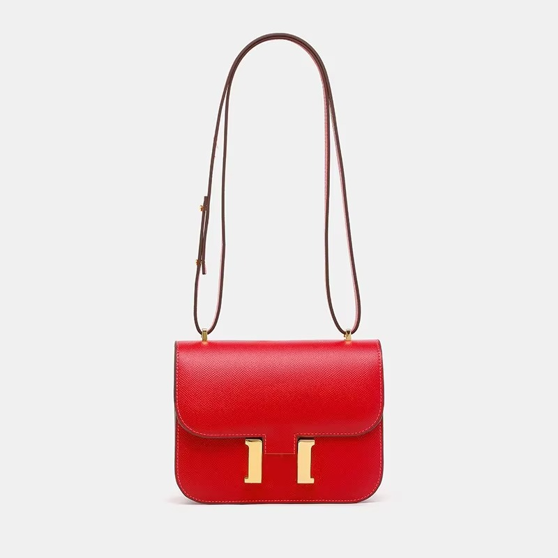 Norvo | Liten skulderveske firkantet mønster med palmebladdesign